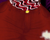 Red Ripped Jean Embx