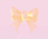 Cute Back Bows  Yellow
