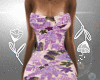 (BR) Floral Purple Dress