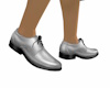 silver dress shoes