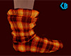 Fall Sock Plaid Slouch M