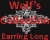 Wolfs Earrings Long