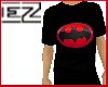 Bat Man RED t shirt