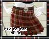 red tartan skirt