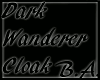 [BA] Dark Wanderer Cloak