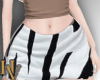 <Hv> B&W mini Skirt