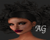 Black Silk Head Piece