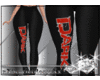 Dark Leggings Red RLL