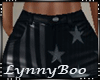 *Stars Stripes Blk Pants