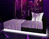 {L} Small Purple Sofa