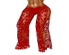 A's Sexy Red Lace Pants
