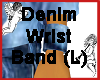 Denim Wristband (L)