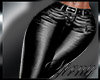 *S*Leather Pants Blk-RLL