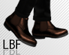 ✿ Brown Suit Boots