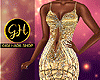 *GH* Golden Pageant Gown