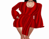 Red silk robe