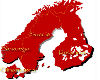 Mapa Escandinavia