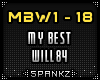 My Best - Will84 MBW