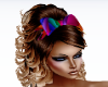 Rainbow Hair Bow