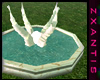 :z Gold Marble Fountain