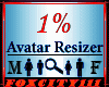 Avatar Scaler 1%