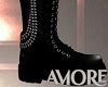 Amore Studded Punk Boots