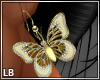 !B Butterfly Earrings GL