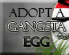 Adopt a Gangsta Egg!