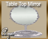Silver Table Top Mirror