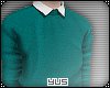 ! Turquoise Sweater