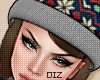 !!D Xmas Beanie Grey L