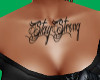 Stay Strong Chest Tattoo