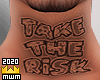 Take'Risk Neck Tatt