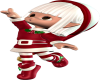 Christmas elf sticker