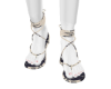 2 Tone LV Romper Sandals