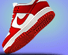 Dunks Red White 25 W/S.