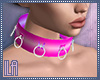 ::iLa:: Pink ring collar
