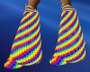 rainbow monster boots
