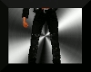[MM]Black studded pants