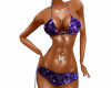 Sexy Purple Shine Bikini