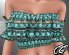 CG | Boho Top Teal