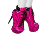 Pink and Black spiked