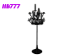 HB777 CI Candle Stand