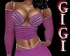 GM Chic Top Raspberry