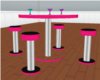 [Ma] Hot Pink club table