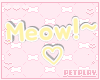 𝓹. Float Yellow Meow