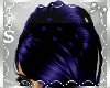 'S' In ♥ Hair Purple