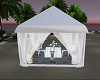 beach house tent/table