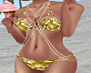 Gold Bikini w Chains