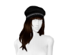 K FENDI Black hat+hair